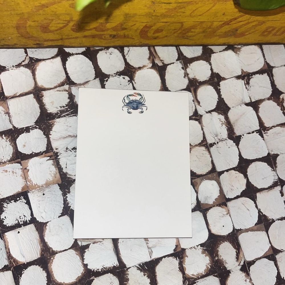 Crab Design Notepad